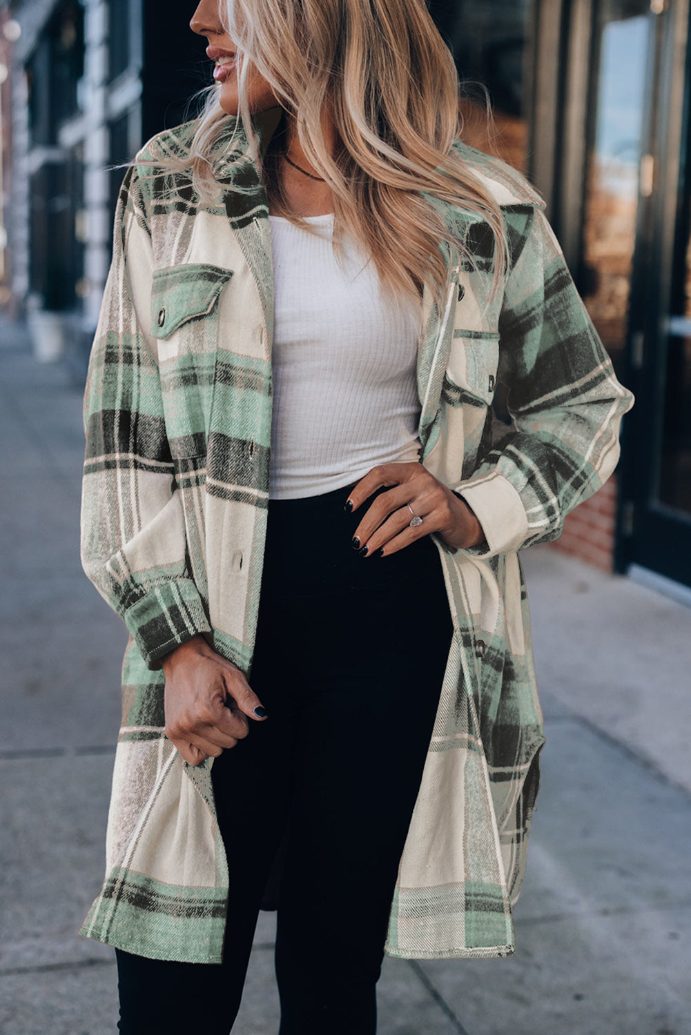 Oversized Karierte Hemdjacke | Vielseitiger Komfort | Casual Chic
