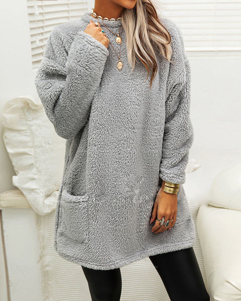 Avelena | Langer, Warmer Winterpullover für Frauen