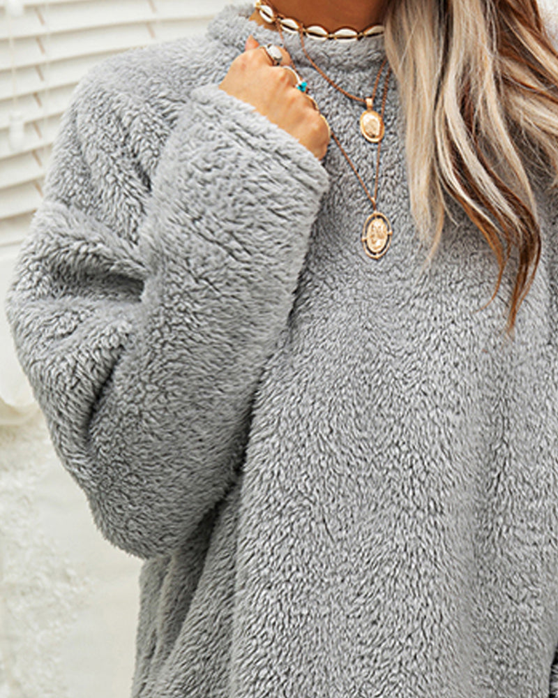 Avelena | Langer, Warmer Winterpullover für Frauen