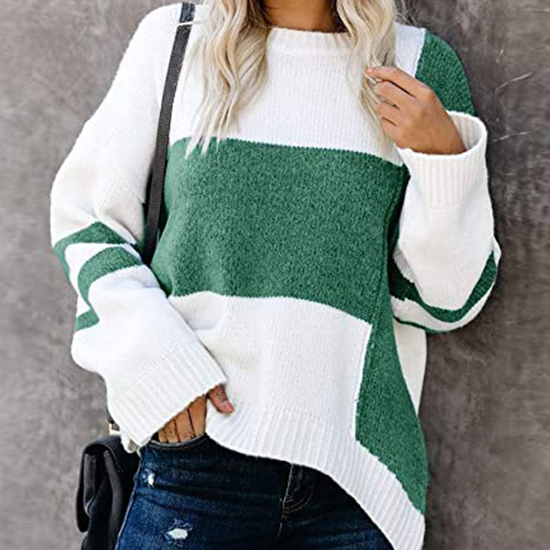 Avelena | Pullover In Patchwork-Optik