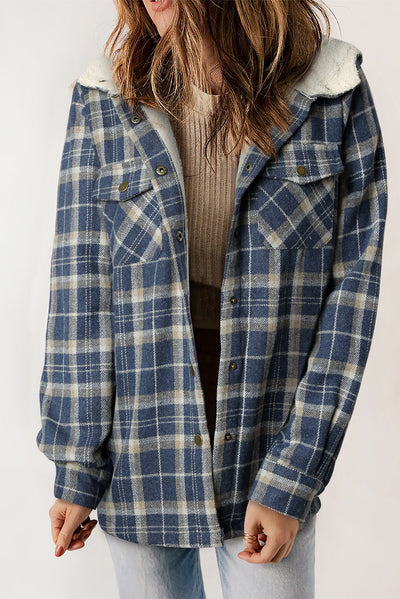 Kariertes mit Kapuze | Flauschige Wärme | Casual Stil