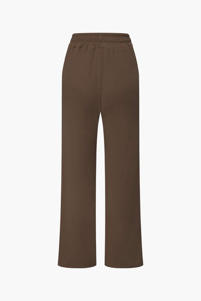 Daniela | Elegantes Zweiteiler-Set mit Asymmetrischem Oberteil & Weiten Hosen