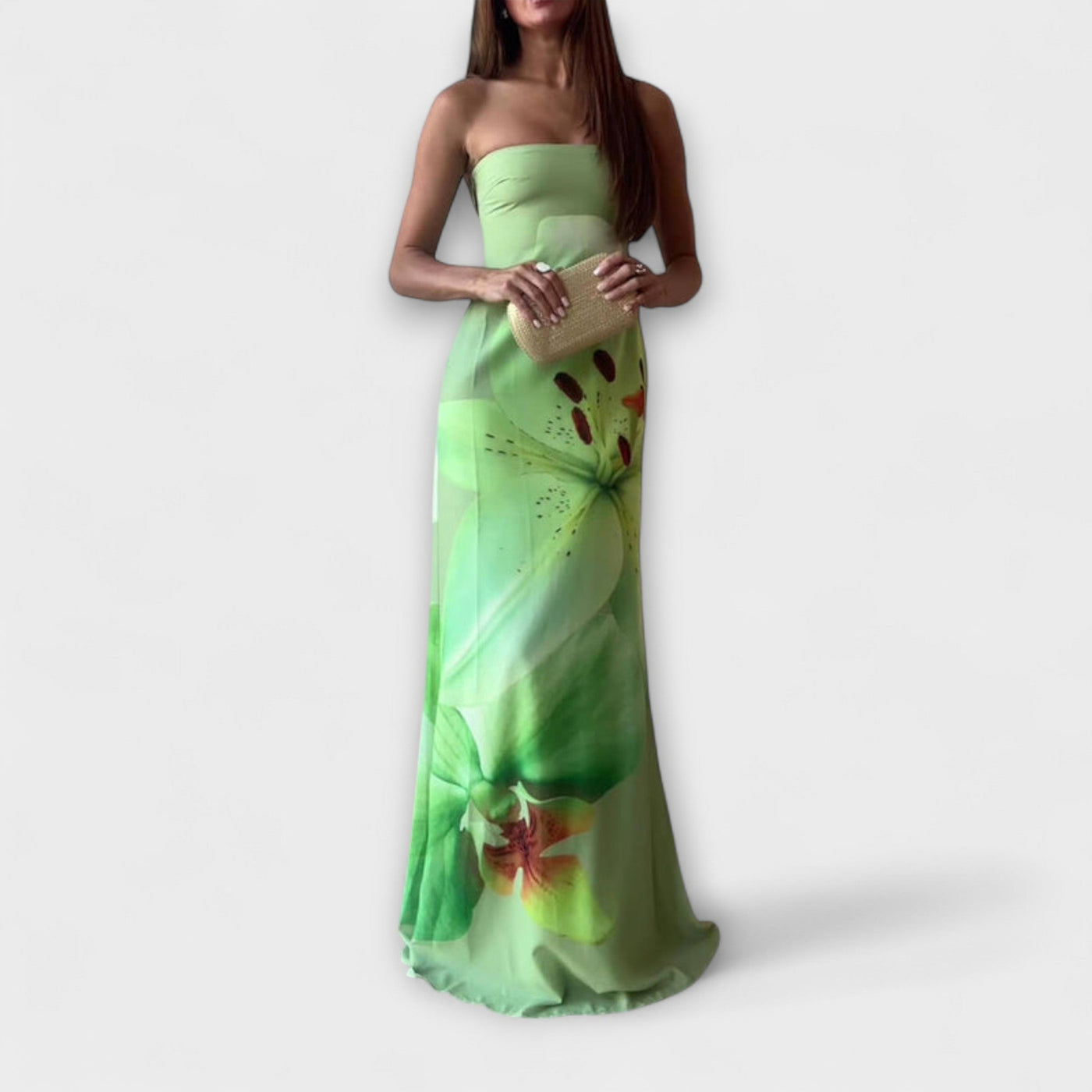 Zephyra - Elegantes Off-Shoulder Maxi-Kleid