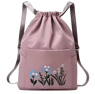Praktischer, leichter Rucksack für Damen | Kordelzug