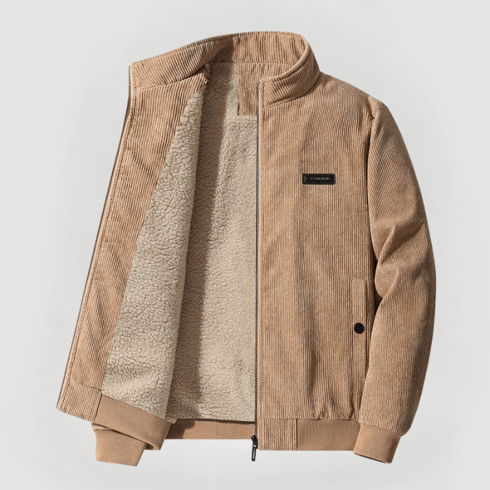 Cordjacke mit Fleecefutter | Warm und Robust | Moderner Schnitt