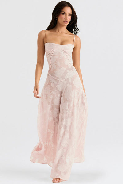 Avelena | Offene Rücken Kleid