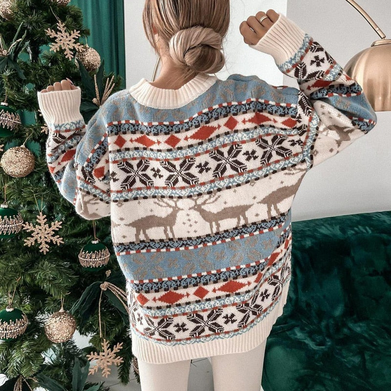 Avelena | Warmes, Süßes Sweatshirt für Weihnachten