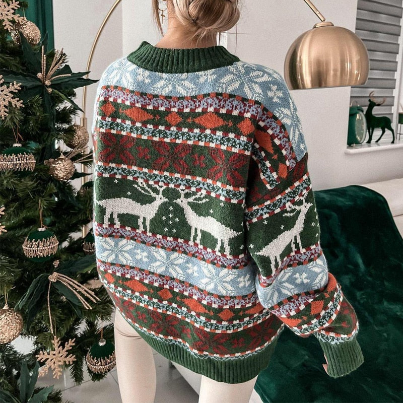 Avelena | Warmes, Süßes Sweatshirt für Weihnachten