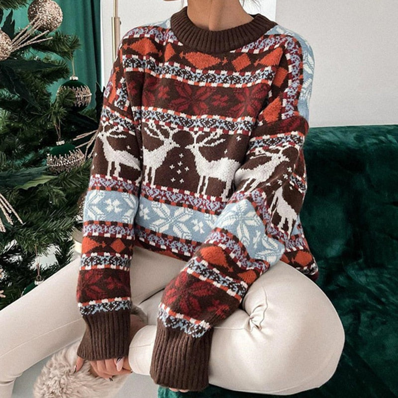 Avelena | Warmes, Süßes Sweatshirt für Weihnachten