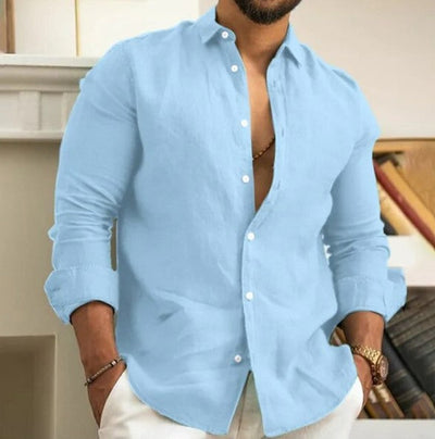 Huval -  Herrenhemd Vielseitig & Atmungsaktiv Perfekt für Freizeit & Büro