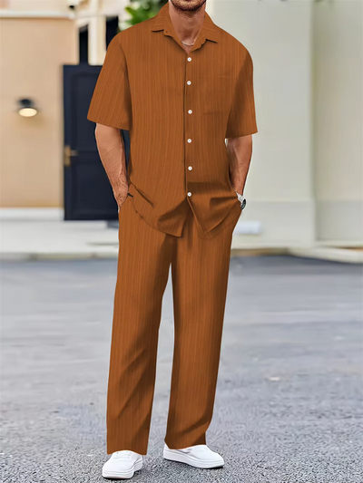 Evarion – Das herrenset mit hemd und hose für stilvolle sommerlooks 2025