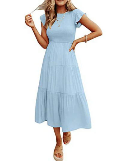 Ravelle – Stilvolles Midikleid mit Stufen