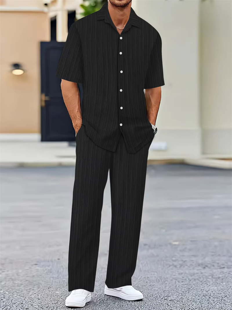 Evarion – Das herrenset mit hemd und hose für stilvolle sommerlooks 2025