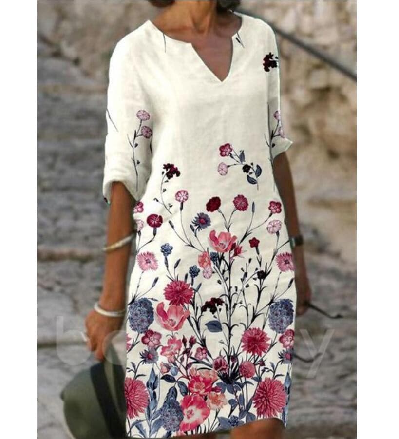Eldavine – Stilvolles Kleid mit Print