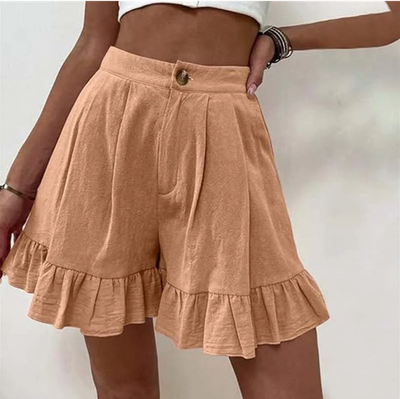 Thalara – Schicke Shorts mit Rüschensaum