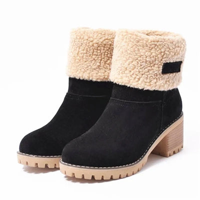 Gefütterte Winterstiefel | Kuscheliges Innenfutter & Robuste Sohle | Warmer Komfort