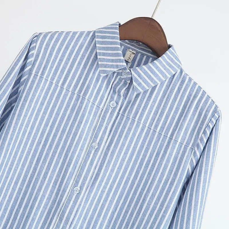 Avelena | Oversize-Bluse Women Striped Style