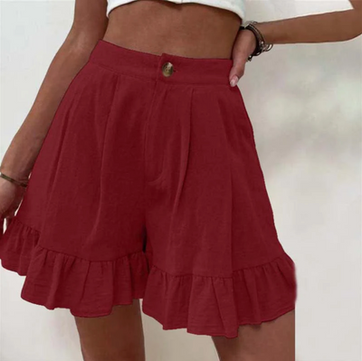 Thalara – Schicke Shorts mit Rüschensaum