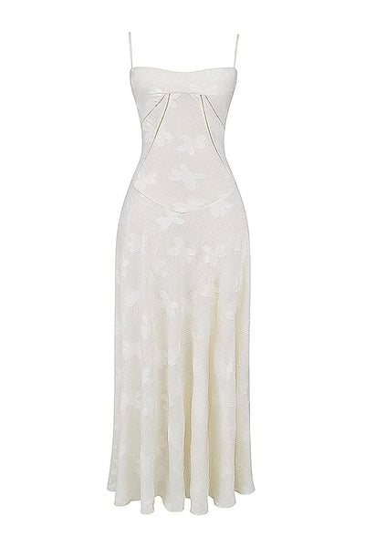Avelena | Offene Rücken Kleid