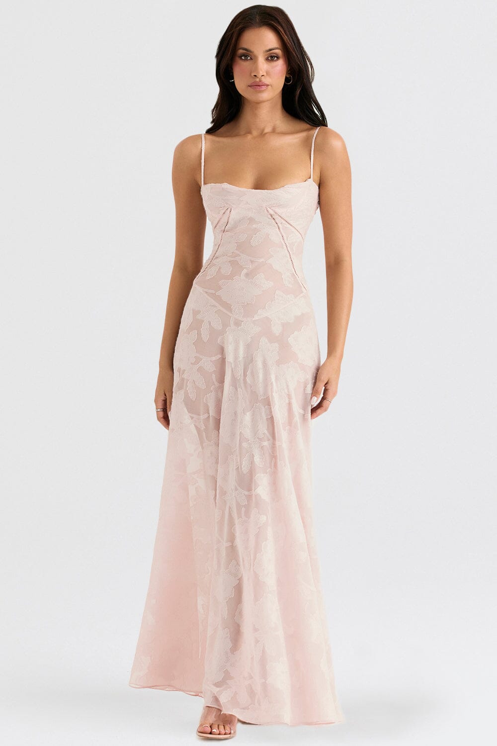 Avelena | Offene Rücken Kleid