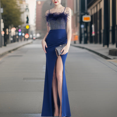Avelena | Stylisches Langes Abendkleid