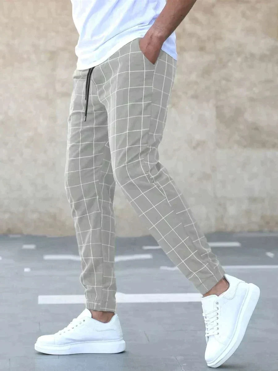 Avelena | Elegante Hose mit Gittermuster