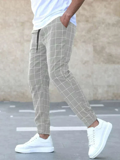 Avelena | Elegante Hose mit Gittermuster