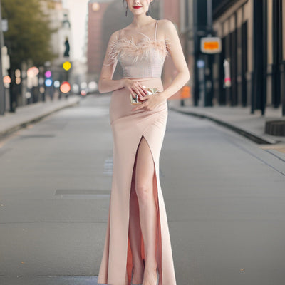 Avelena | Stylisches Langes Abendkleid