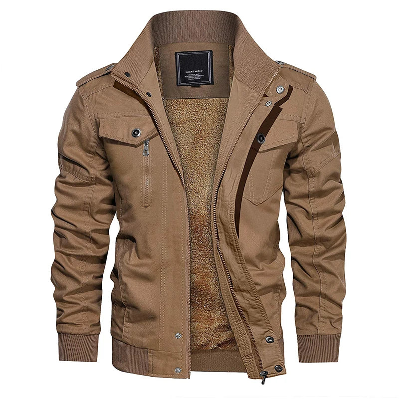 Avelena | Robuste Militärjacke