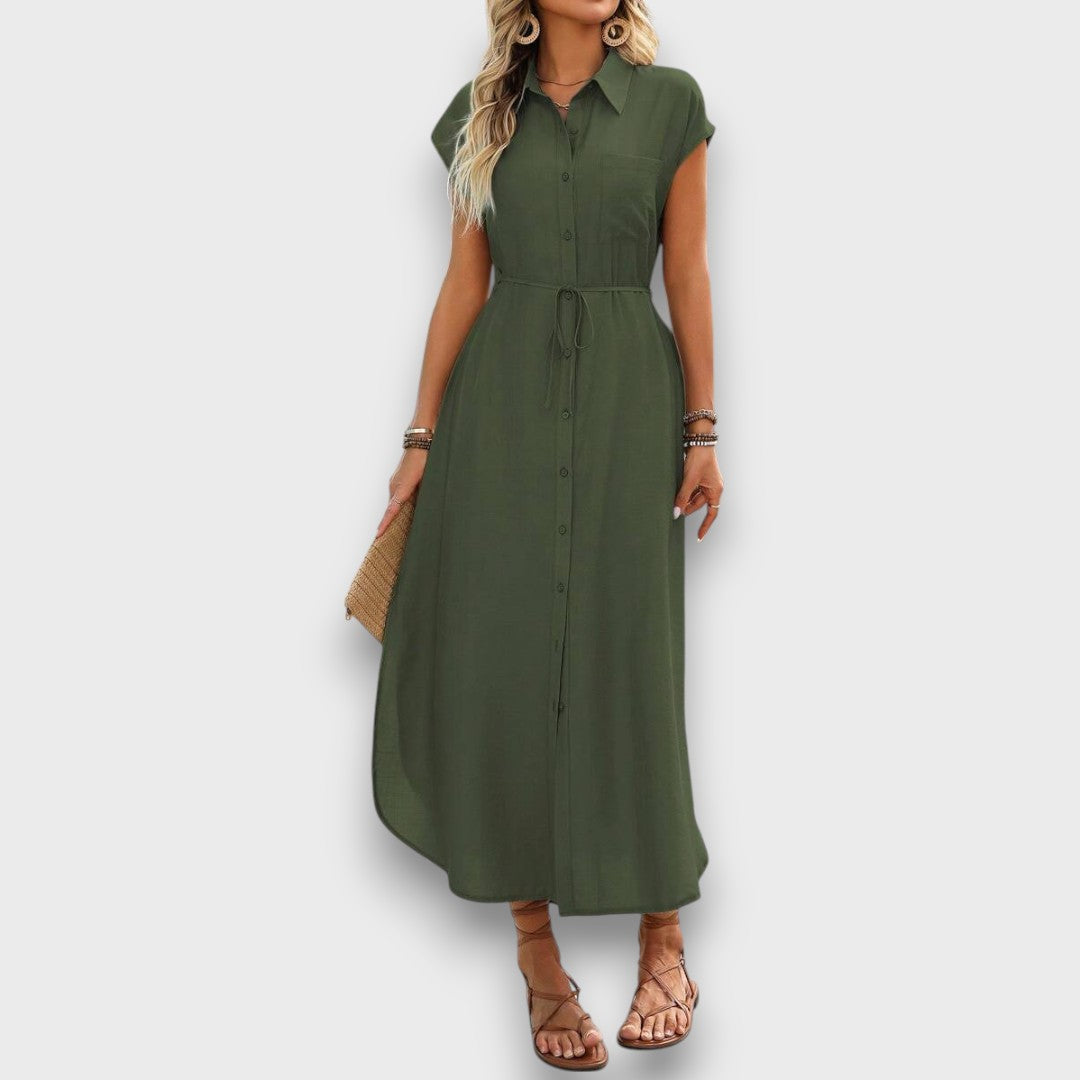 Vivienne – Hemdblusenkleid mit stilvoller Lässigkeit