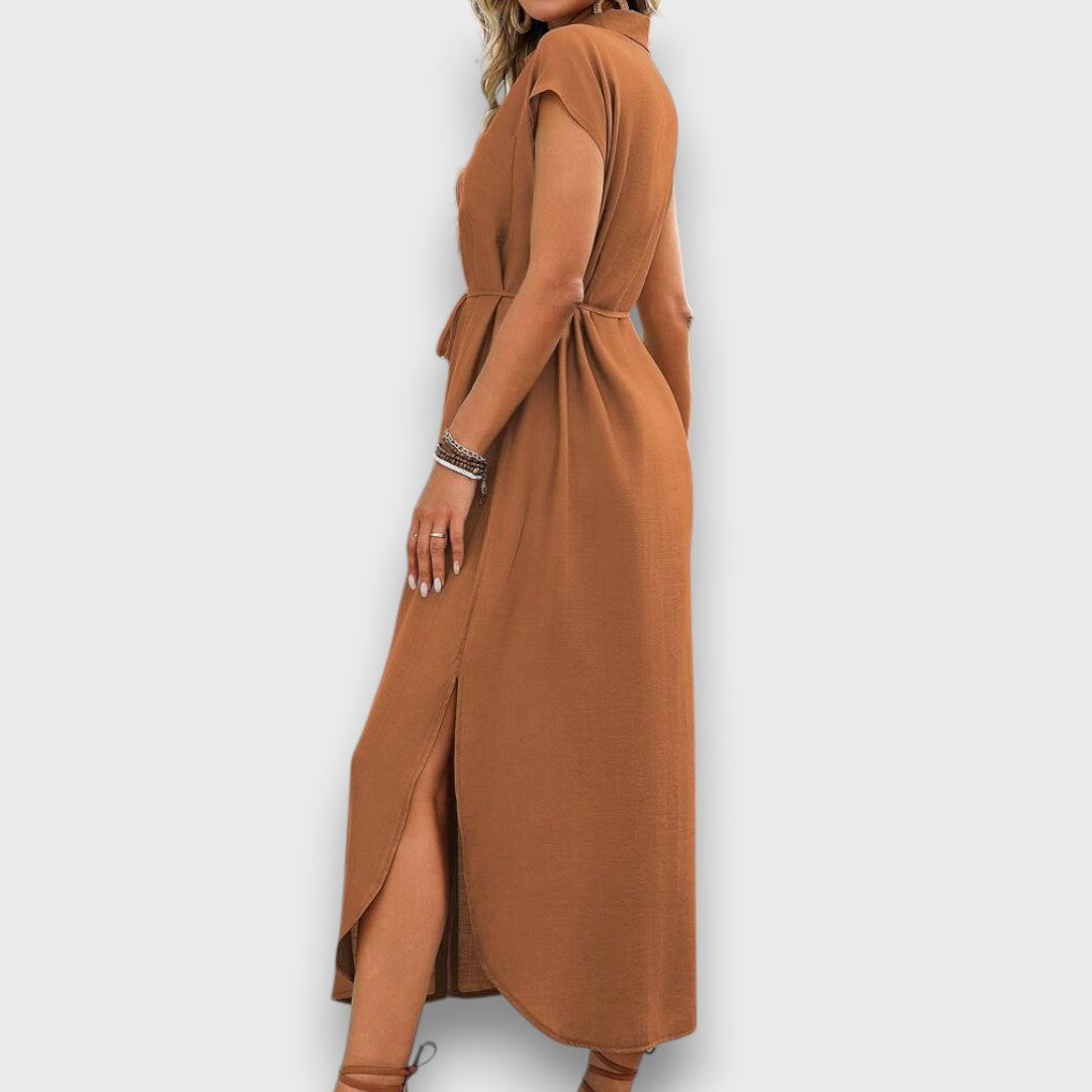 Vivienne – Hemdblusenkleid mit stilvoller Lässigkeit