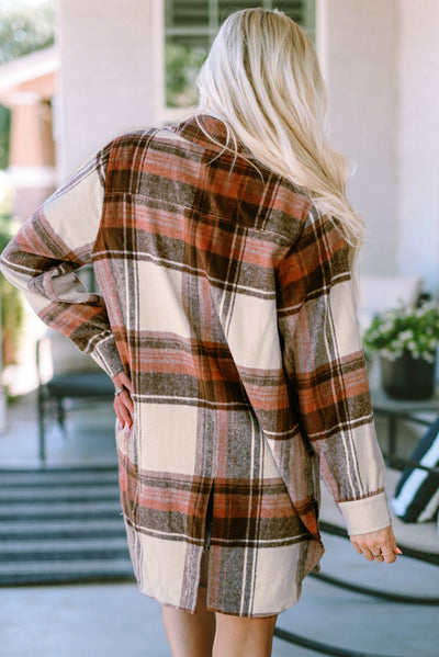 Oversized Karierte Hemdjacke | Vielseitiger Komfort | Casual Chic