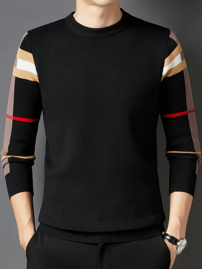 Herren-Rundhals-Pullover | Modern & bequem | Vielseitiger Look