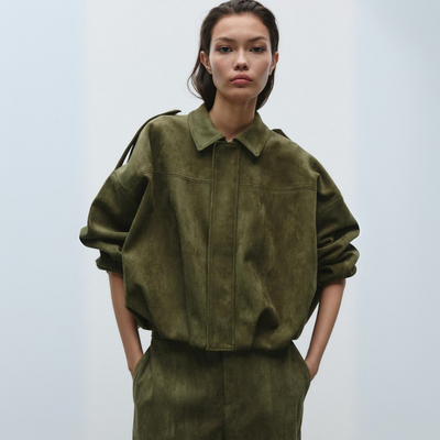 Leichte Wildlederjacke - Naïa