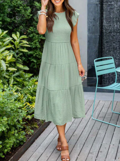 Ravelle – Stilvolles Midikleid mit Stufen