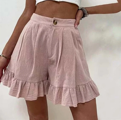 Thalara – Schicke Shorts mit Rüschensaum