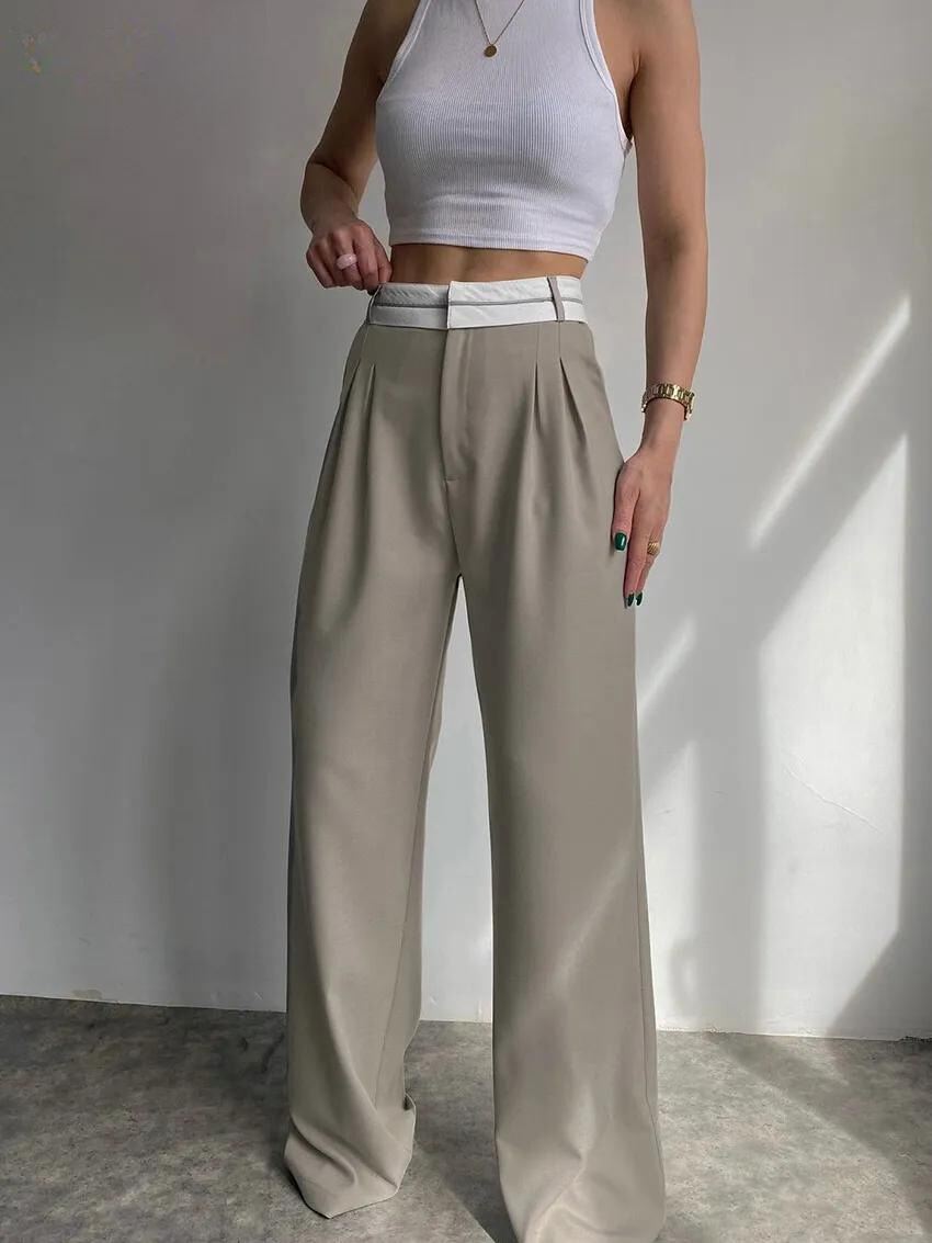 Avelena | Trendy Loose Fit Hose