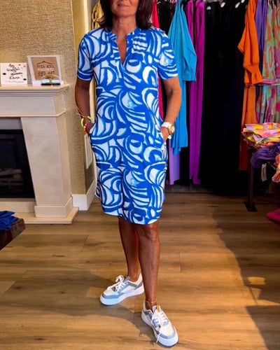 Sommerliches Print-Kleid | Leicht & Luftig | Femininer Look