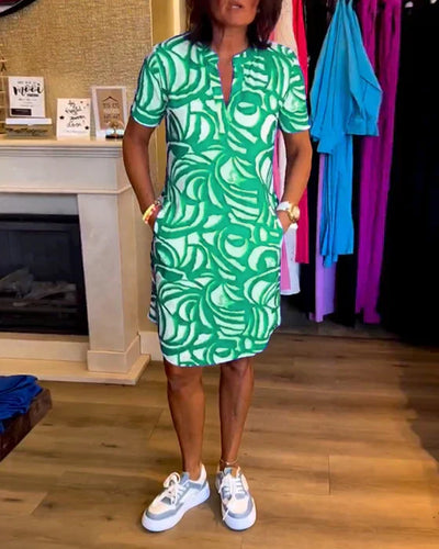 Sommerliches Print-Kleid | Leicht & Luftig | Femininer Look