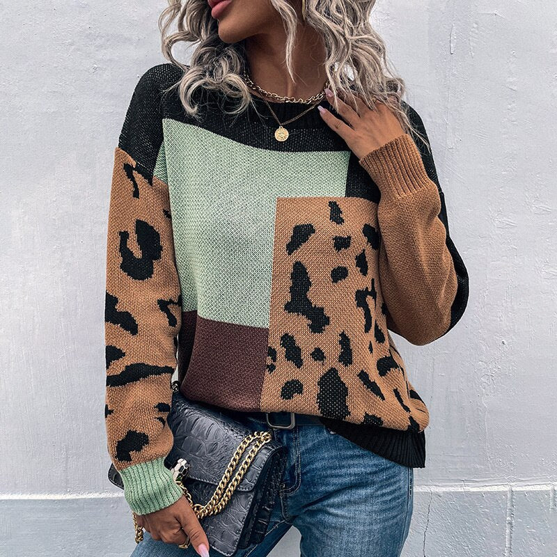 Avelena | Leopardenpullover