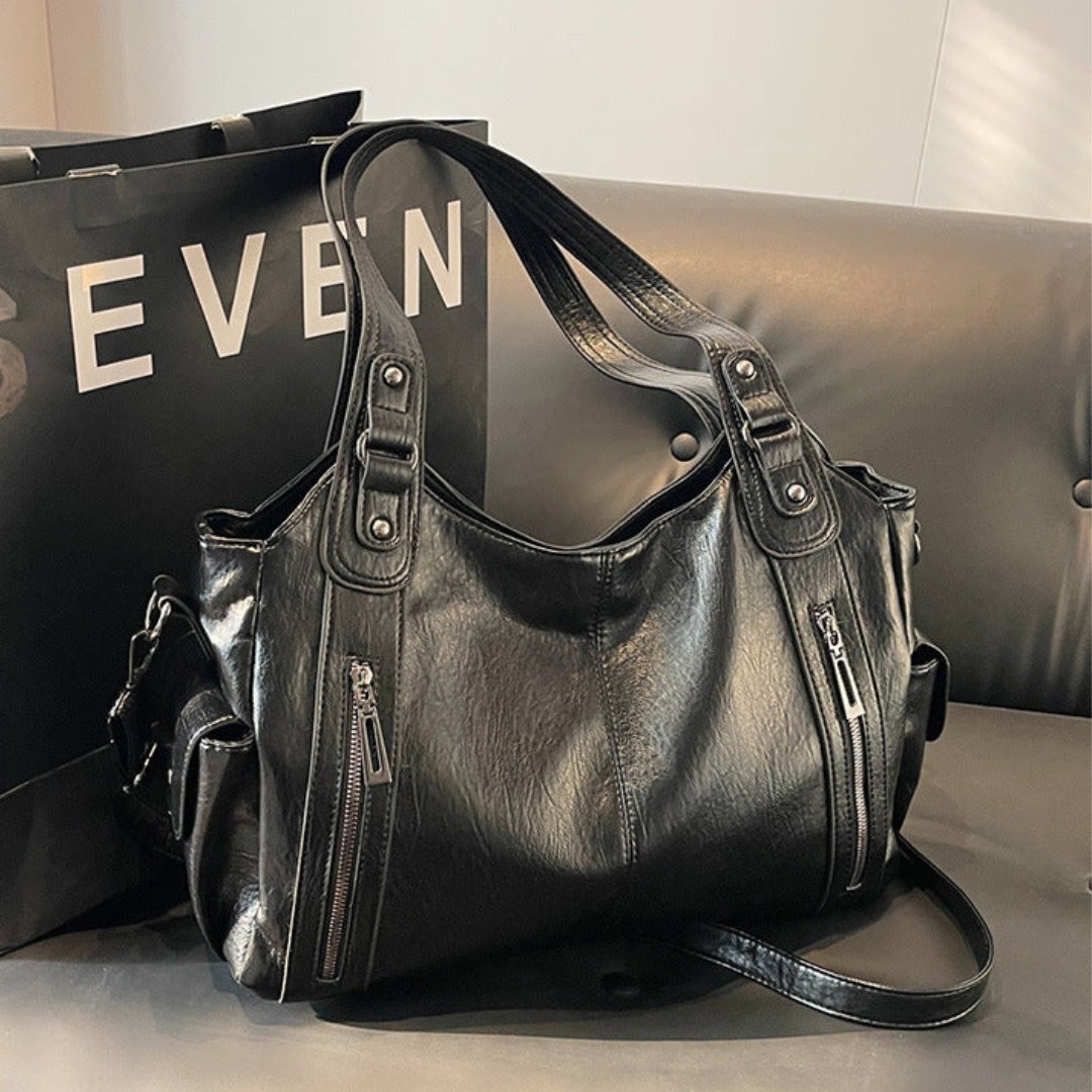 OLIVIA - NERO MODERN LUXURY SHOULDER BAG