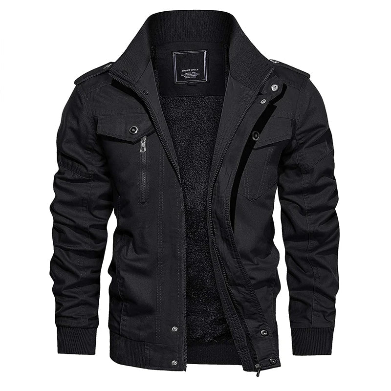 Avelena | Robuste Militärjacke