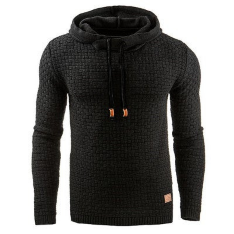Pullover Herren Kapuze Warm | Robust Freizeit