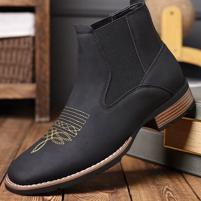 Manoel - Stiefel Für Herren Im Cowboy-Stil Mit Eleganter Form