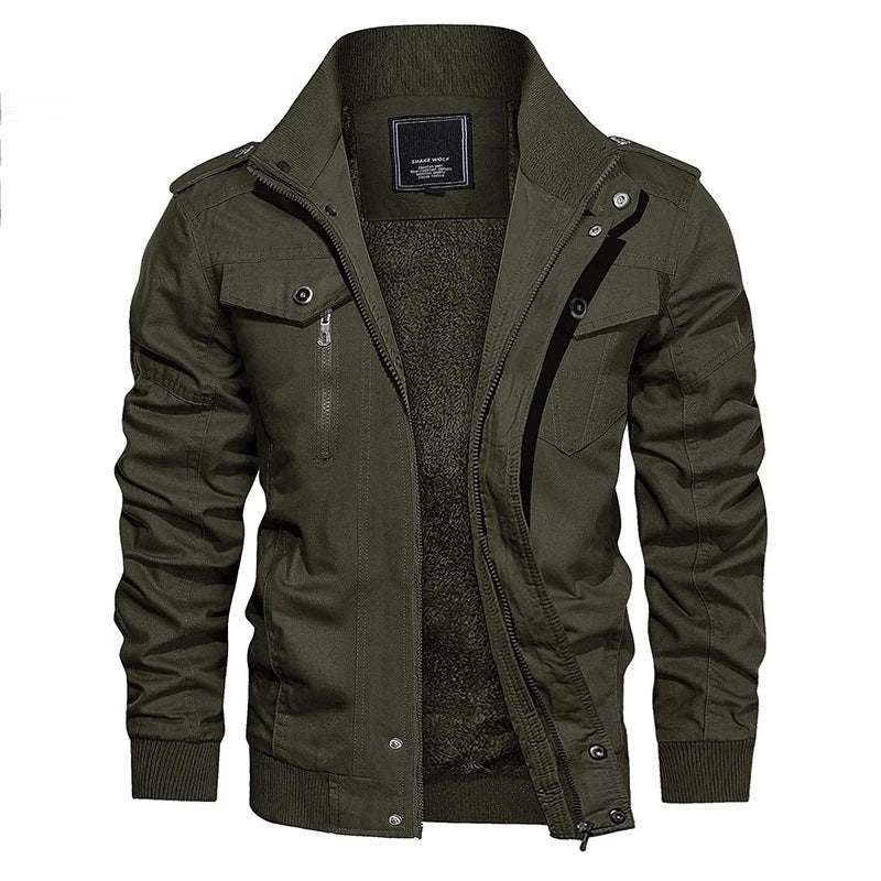 Avelena | Robuste Militärjacke