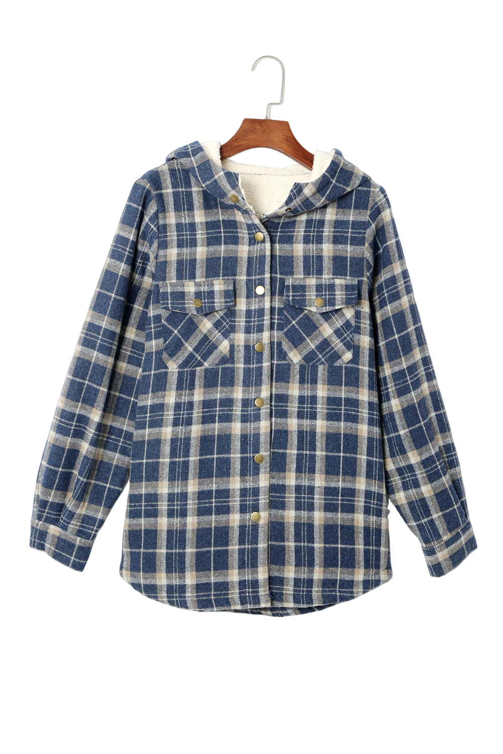 Kariertes mit Kapuze | Flauschige Wärme | Casual Stil