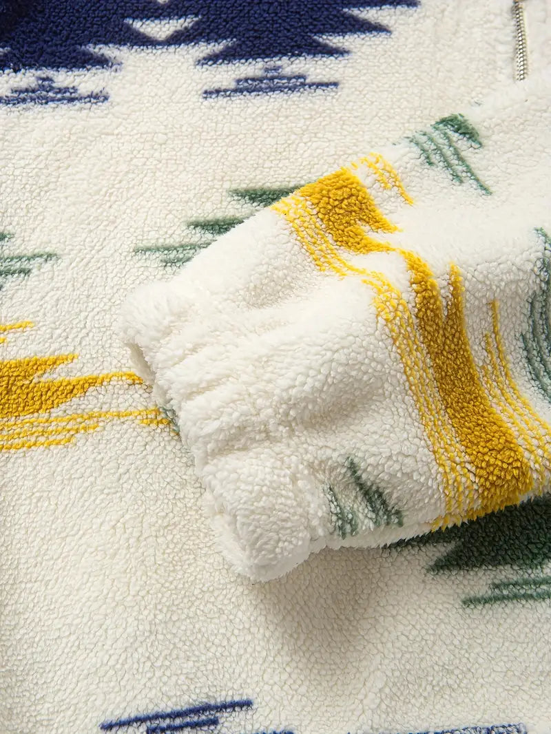 Clinton – Sweatshirt Mit Halbem Reißverschluss Und Stehkragen