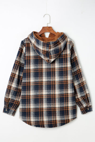 Kariertes mit Kapuze | Flauschige Wärme | Casual Stil