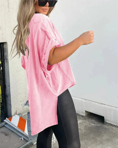 Bella – übergrobes hemd mit basics