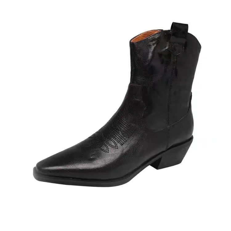 Avelena | Handgefertigte Western-Ritterstiefel Im Bohème-Stil für Frauen